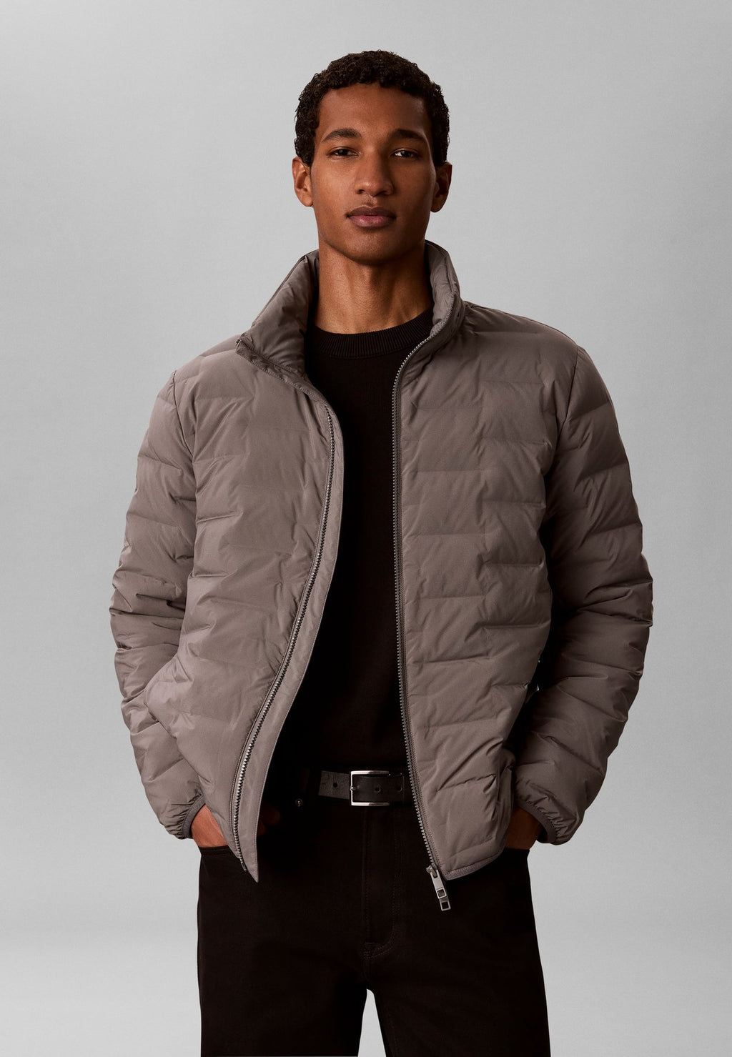 Calvin KleinQUILTED FUNNEL NECK PUFFER JACKET - Daunenjacke