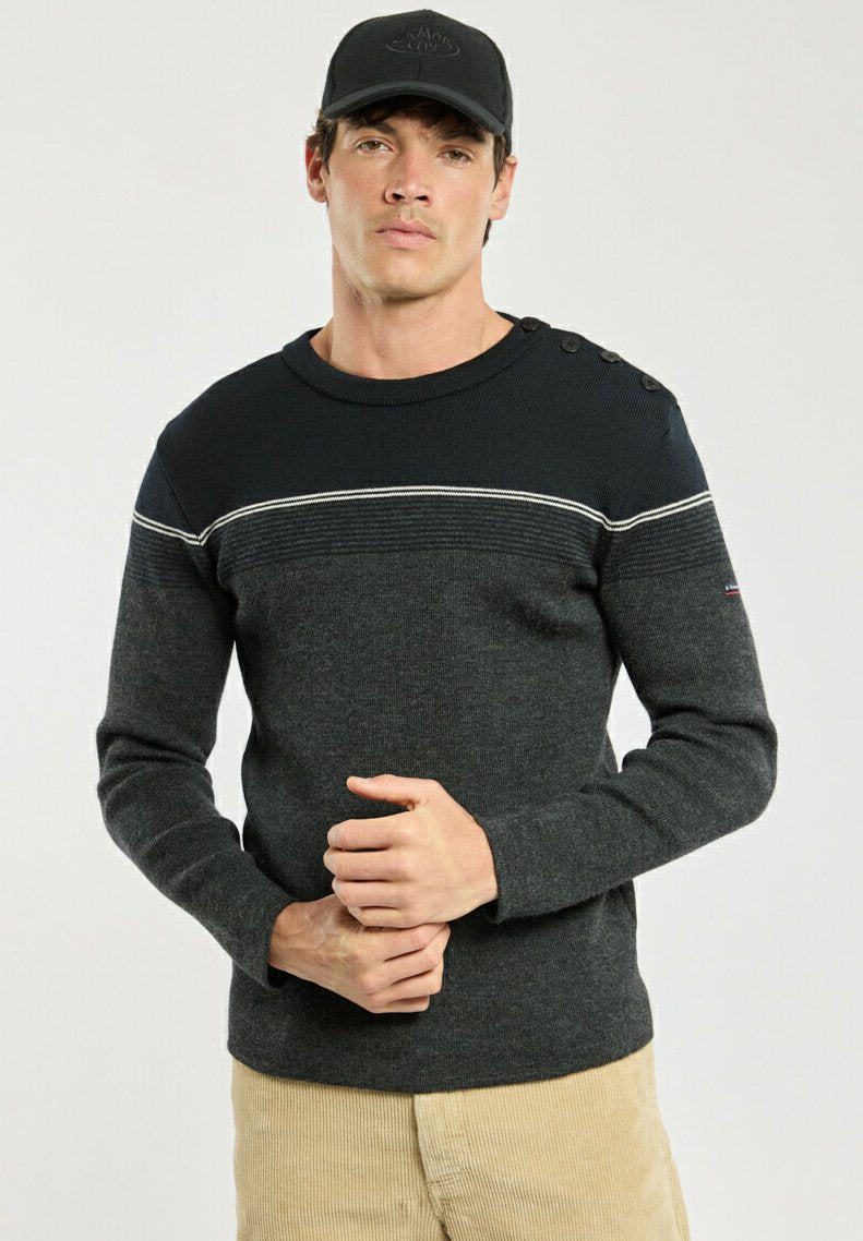 Armor lux2COLORS MARINE PULLOVER - Strickpullover