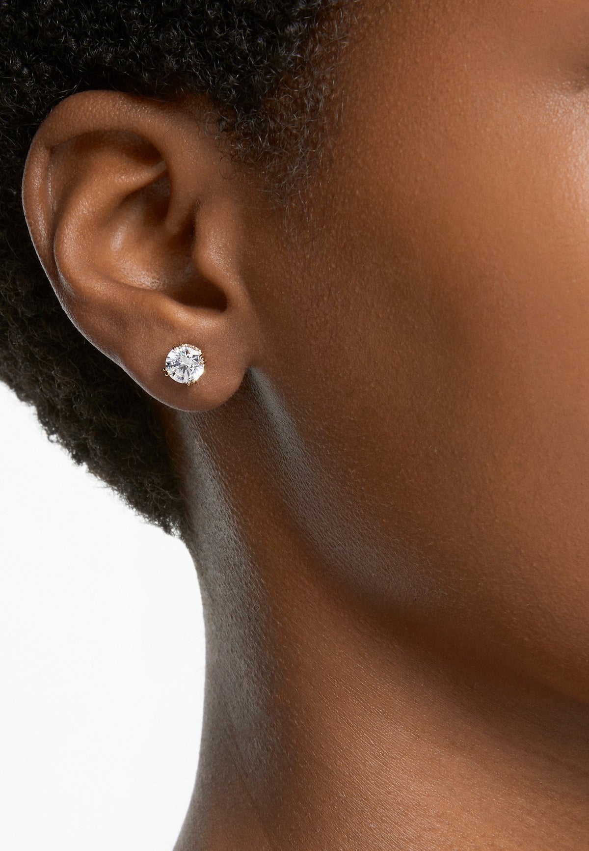 SwarovskiSTILLA STUD EARRINGS ROUND CUT - Ohrringe