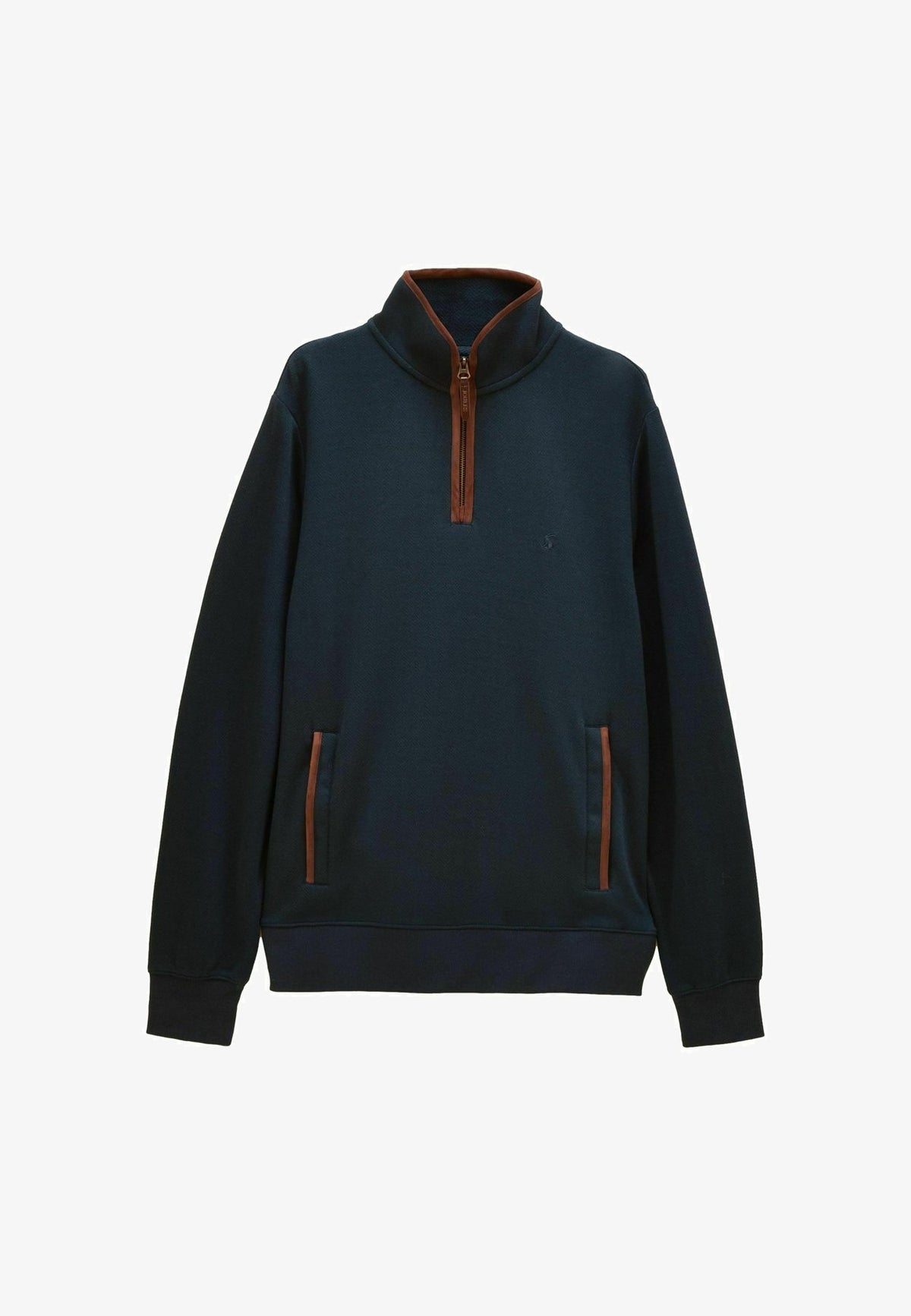 Tom JouleHERRINGBONE QUARTER ZIP SWEATSHIRT - Sweatshirt