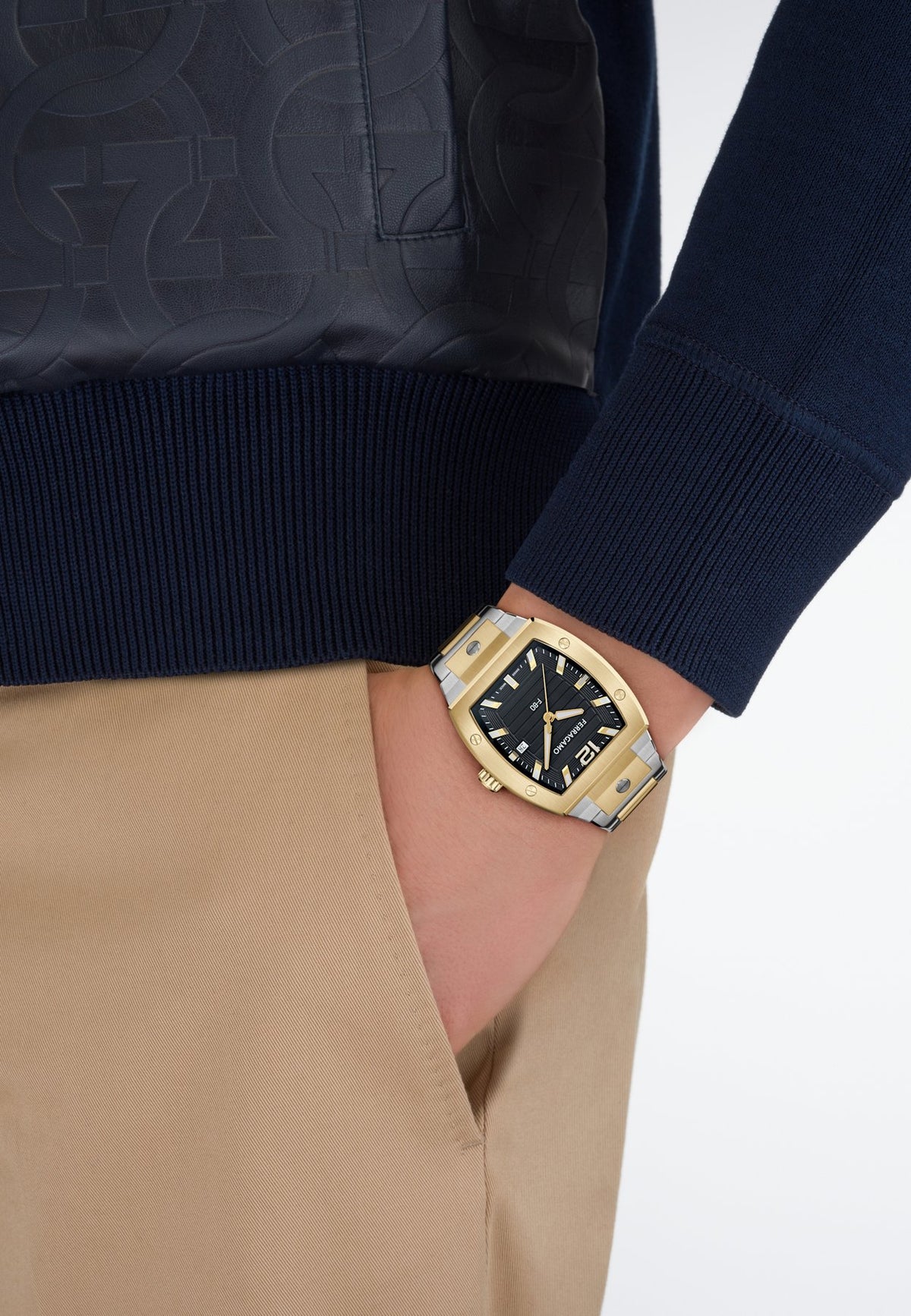 FERRAGAMOF-80 TONNEAU - Uhr