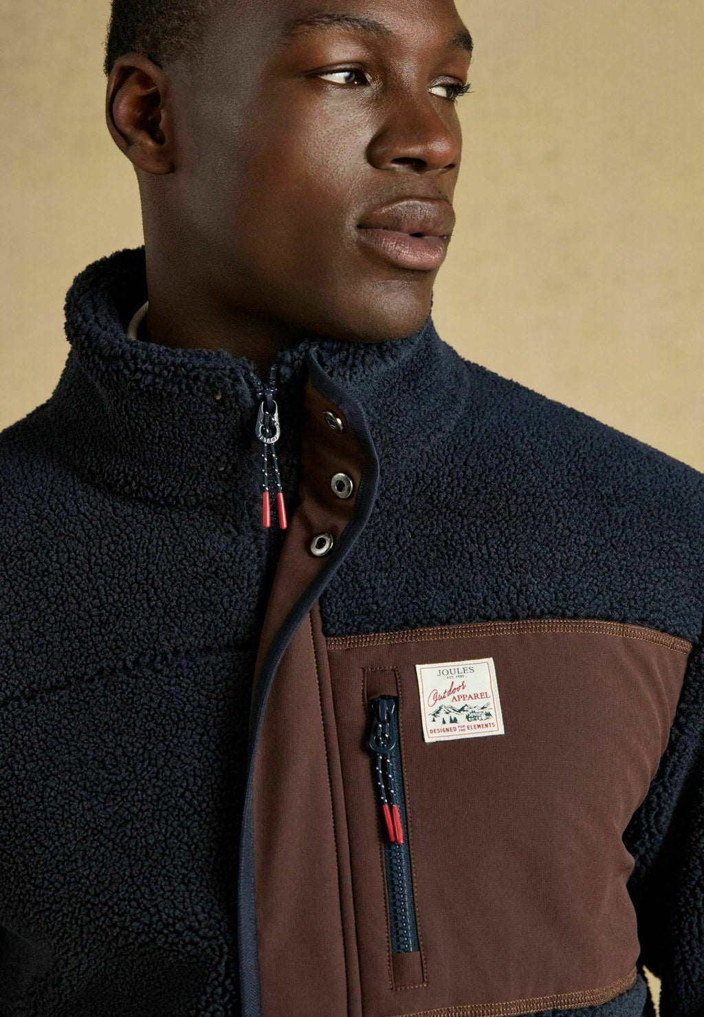 Tom JouleHEAVYWEIGHT BORG ZIP THROUGH FLEECE - Fleecejacke
