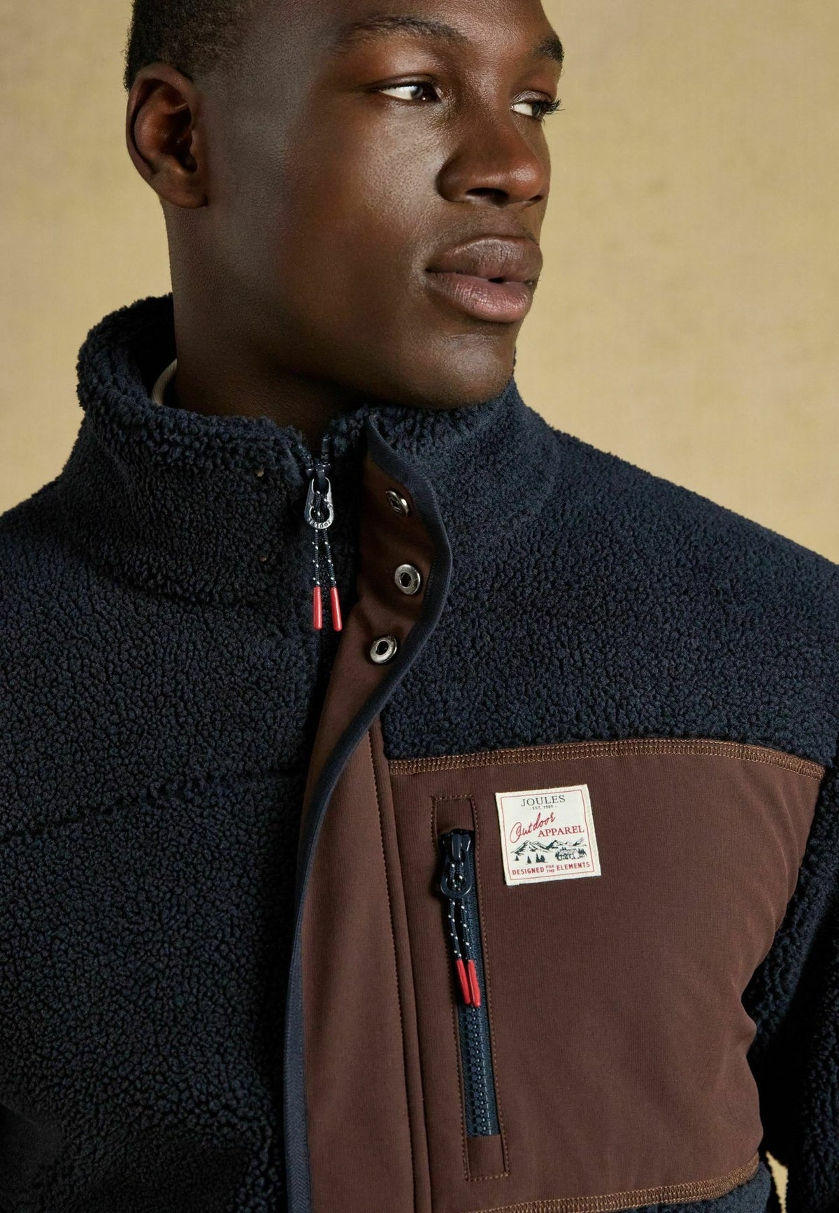 Tom JouleHEAVYWEIGHT BORG ZIP THROUGH FLEECE - Fleecejacke