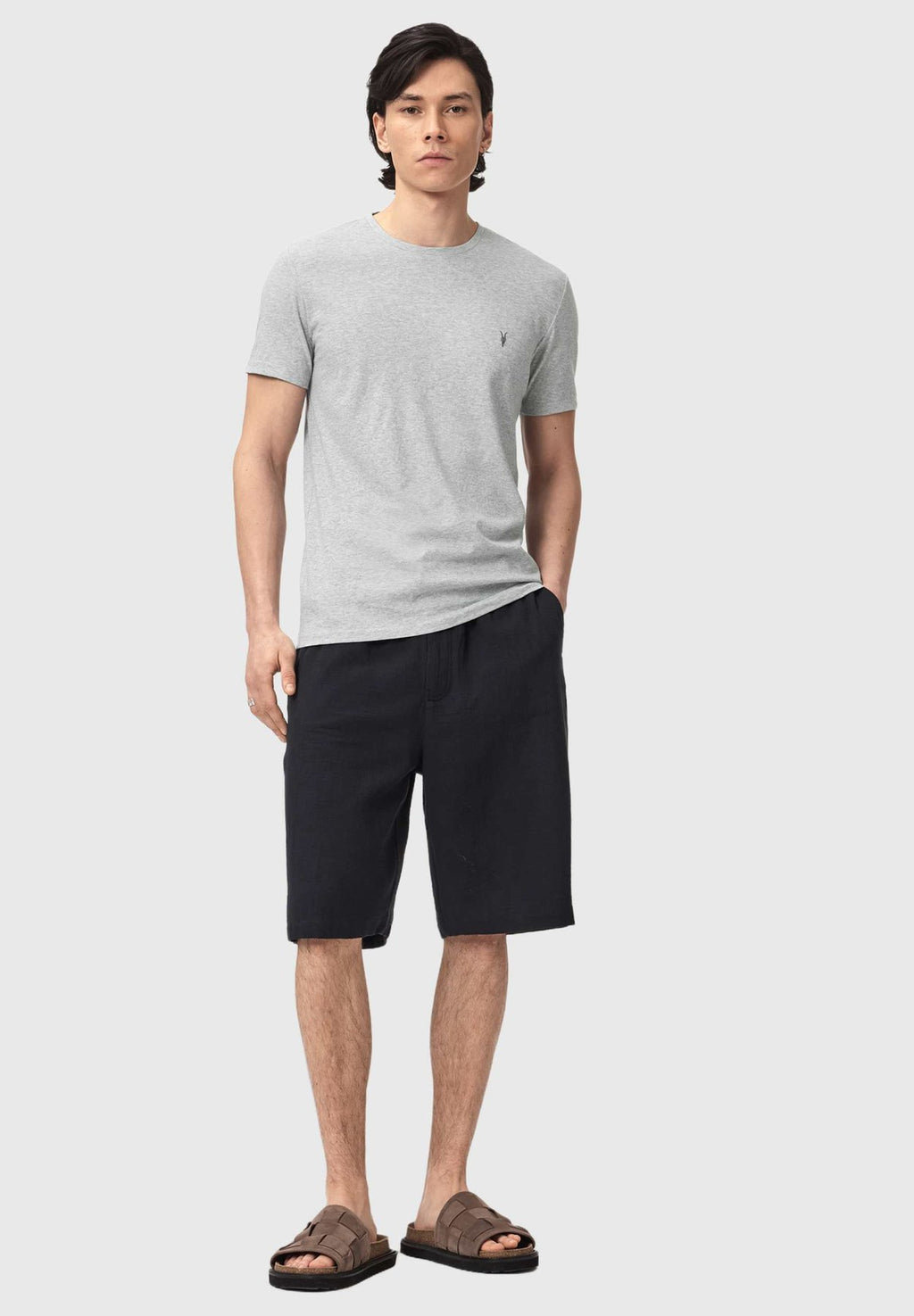 AllSaintsTONIC CREW 3 PACK - T-Shirt basic