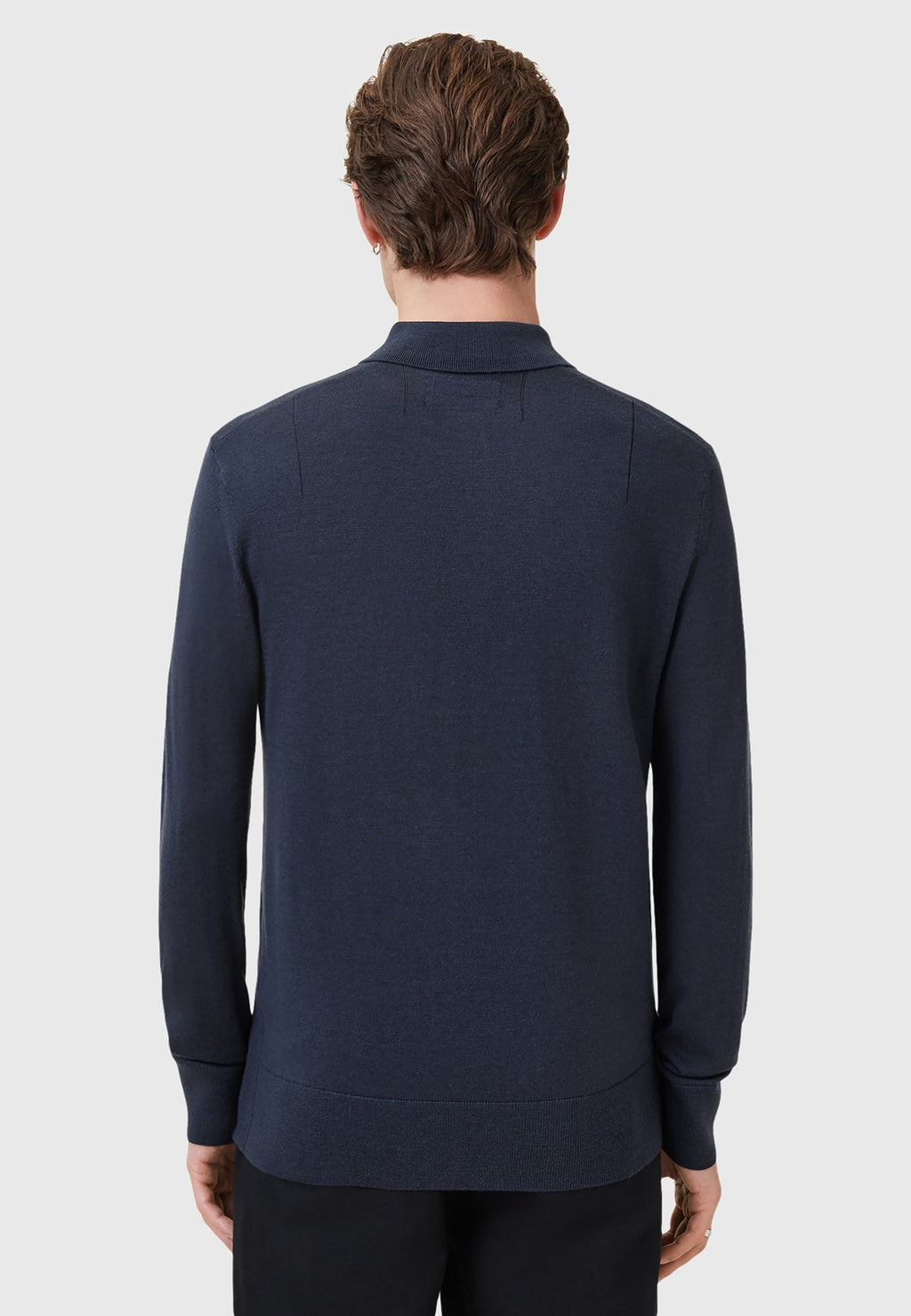 AllSaintsMODE MERINO LS POLO - Strickpullover