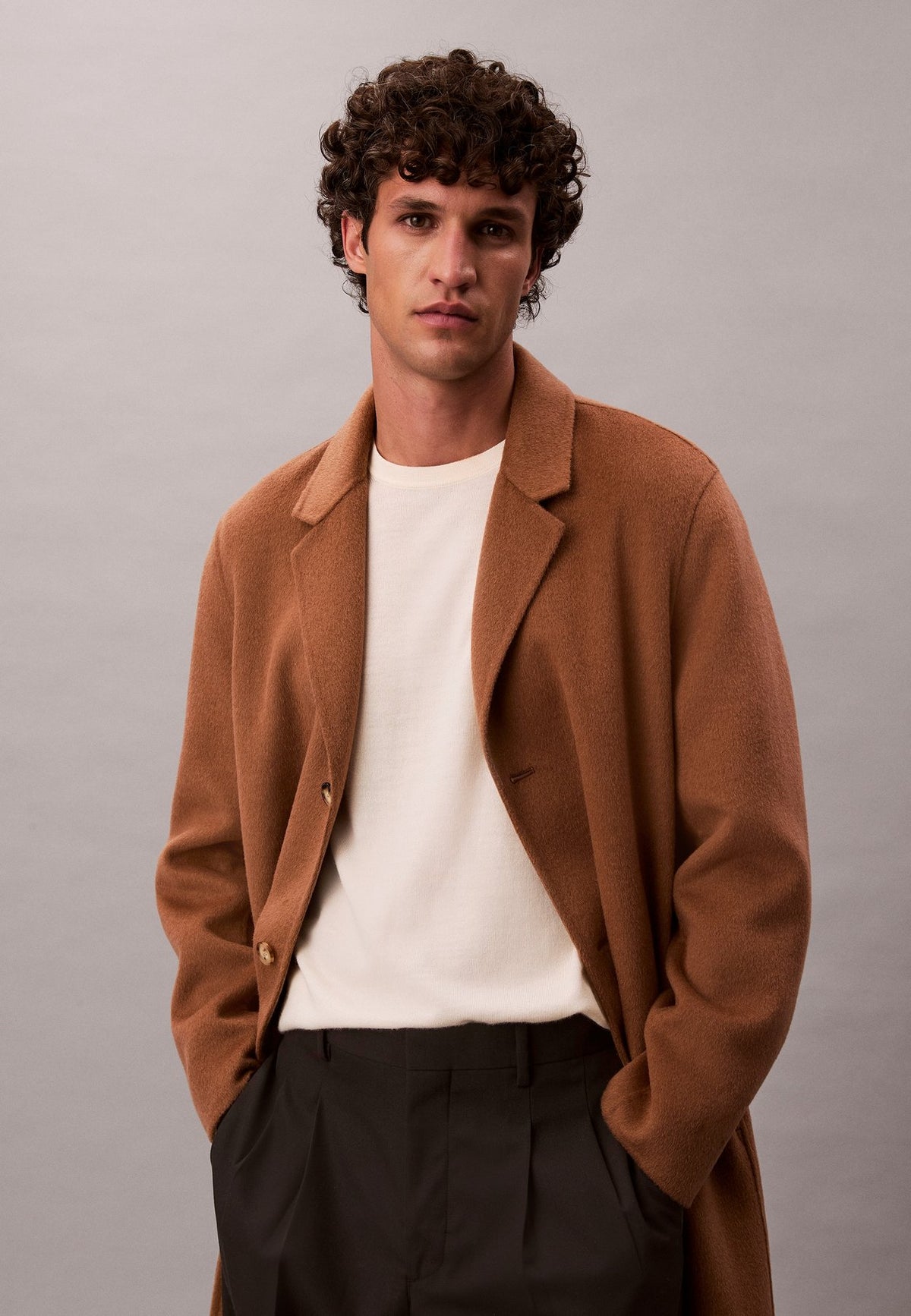 Calvin KleinMERINO WOOL CLASSIC JUMPER - Strickpullover