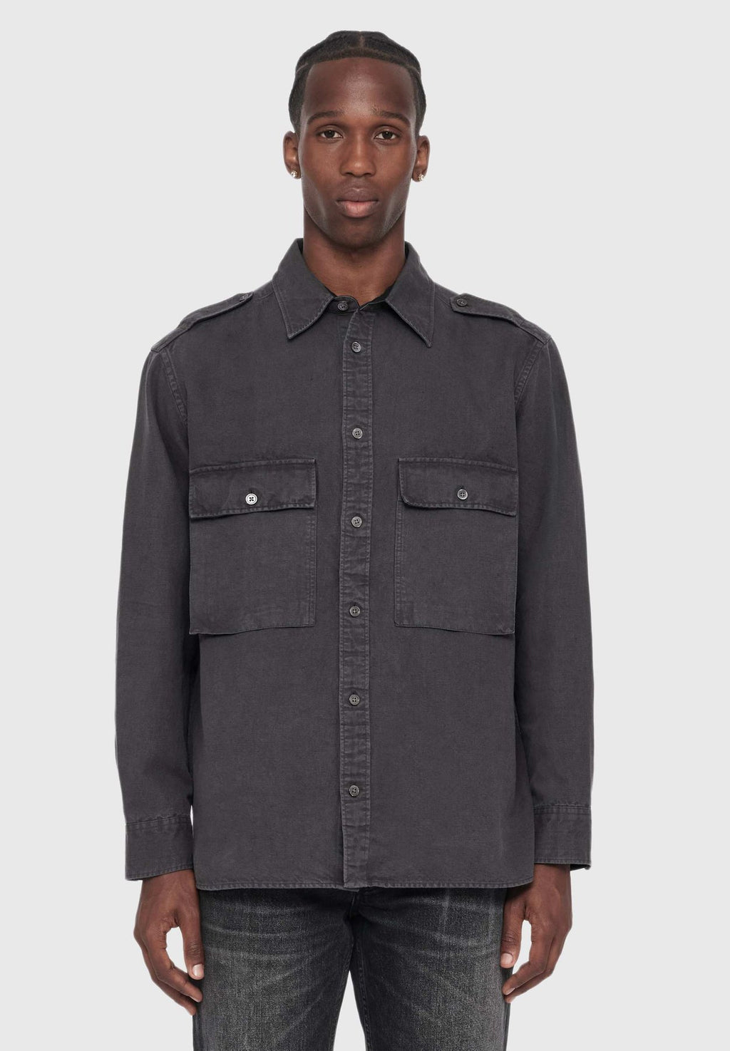 AllSaintsHART LS SHIRT . - Leichte Jacke