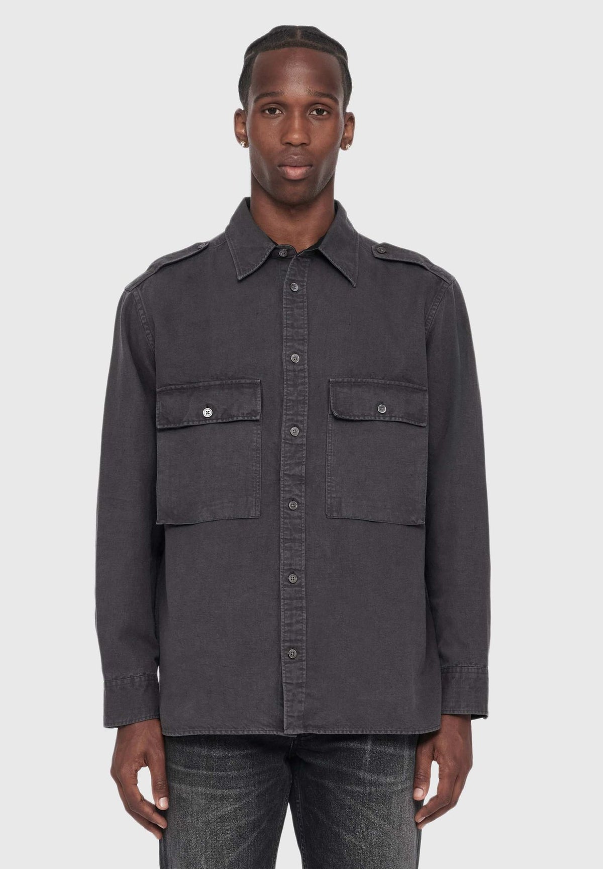 AllSaintsHART LS SHIRT . - Leichte Jacke