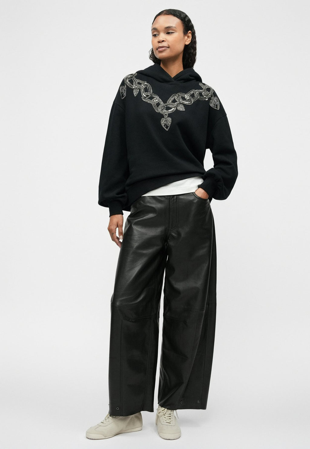 AllSaintsJETT BARREL - Lederhose