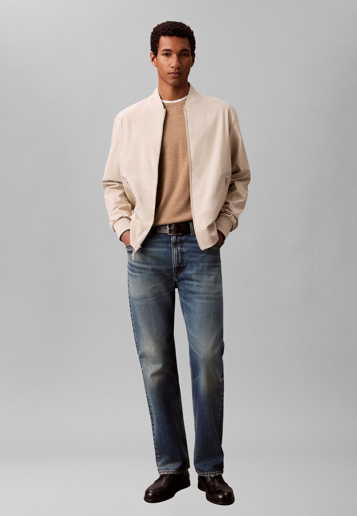 Calvin KleinMERINO WOOL CLASSIC JUMPER - Strickpullover