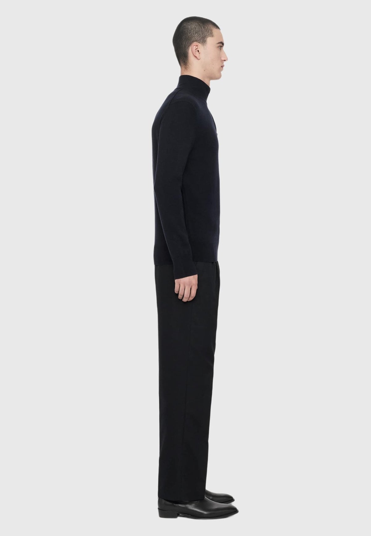 AllSaintsKILBURN ZIP FUNNEL - Strickpullover