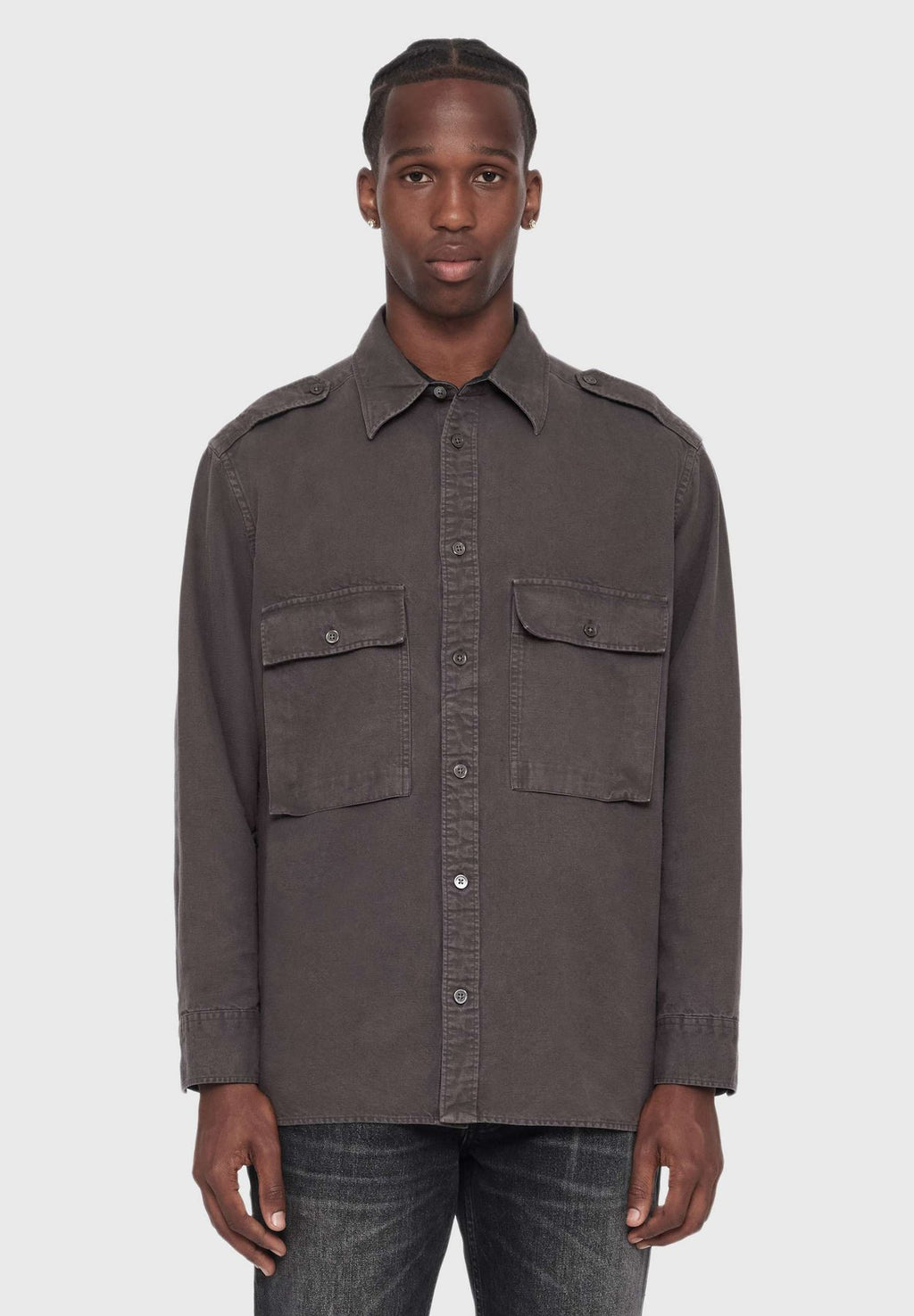 AllSaintsHART LS SHIRT . - Leichte Jacke