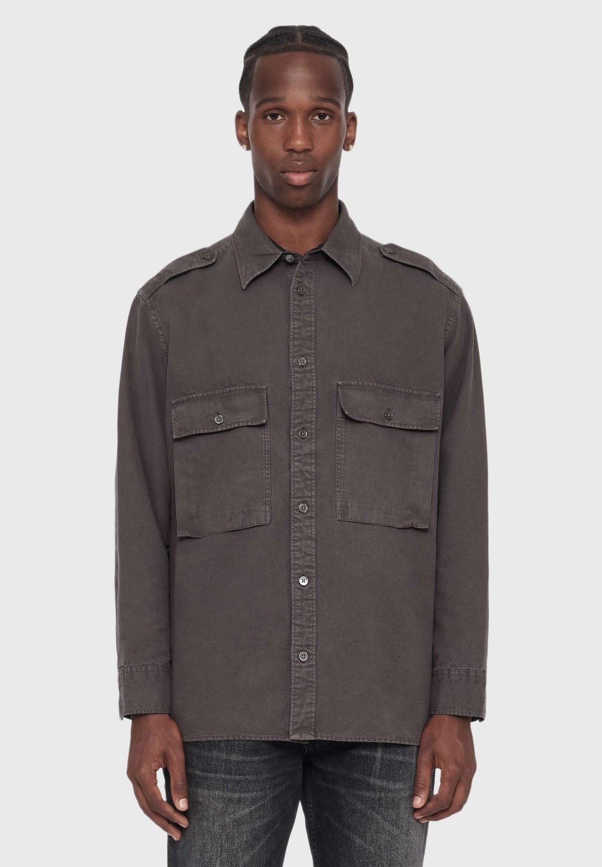 AllSaintsHART LS SHIRT . - Leichte Jacke