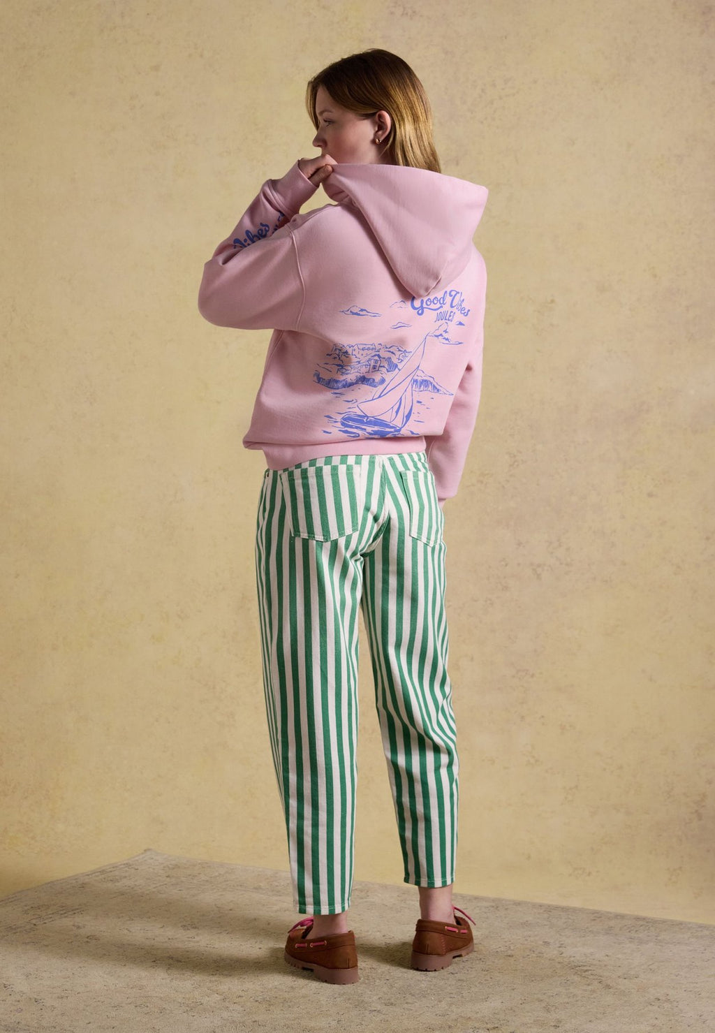 Tom JouleREGULAR FIT - BEACH GRAPHIC UNISEX OVERSIZED HOODIE . - Kapuzenpullover