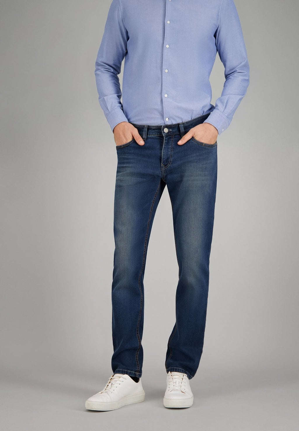 GardeurBATU-2 SUPERFLEX - Jeans Straight Leg