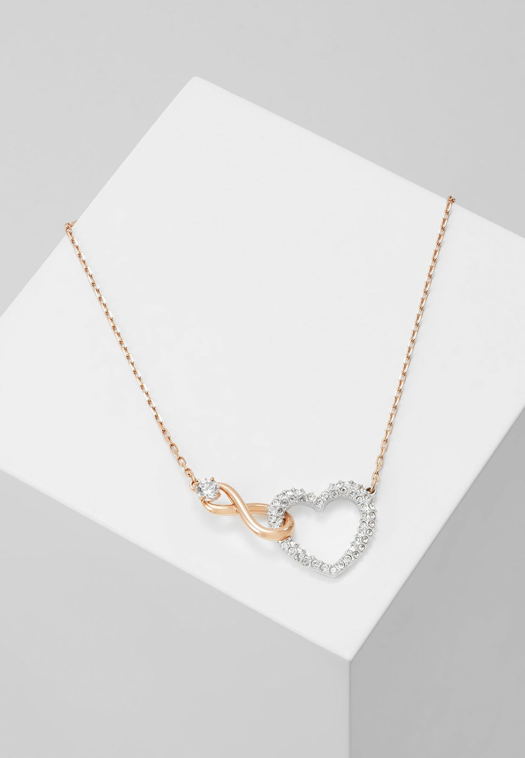 SwarovskiHYPERBOLA NECKLACE INFINITY AND HEART - Halskette