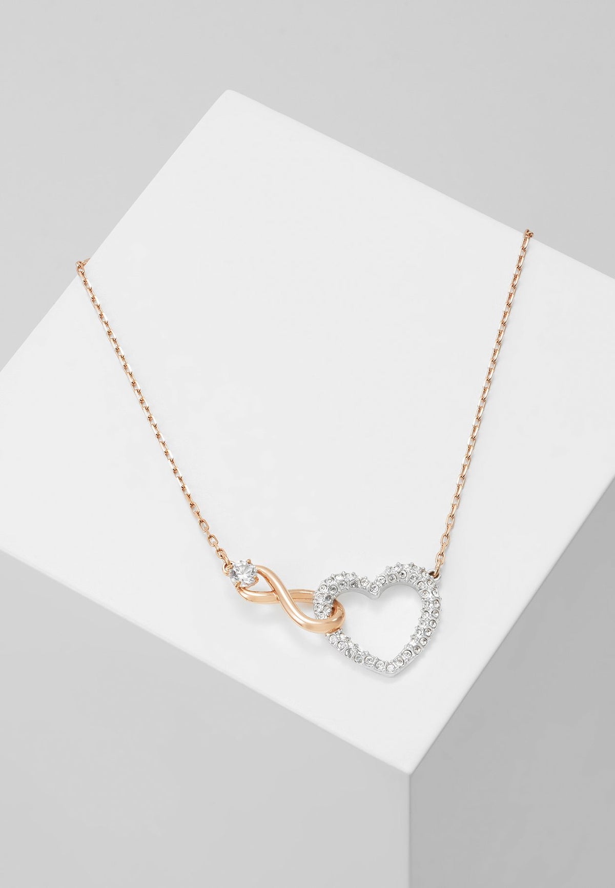 SwarovskiHYPERBOLA NECKLACE INFINITY AND HEART - Halskette