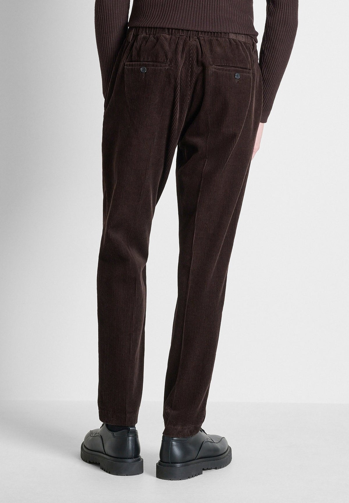 Antony Morato'CHRIS' IRON REGULAR-FIT TROUSERS IN COTTON CORDUROY - Stoffhose