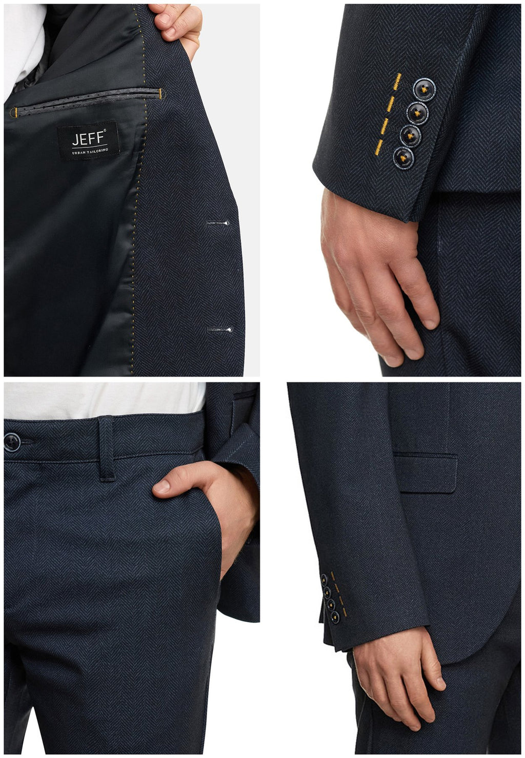 Jeff2-TEILER LUKE SET - Anzug