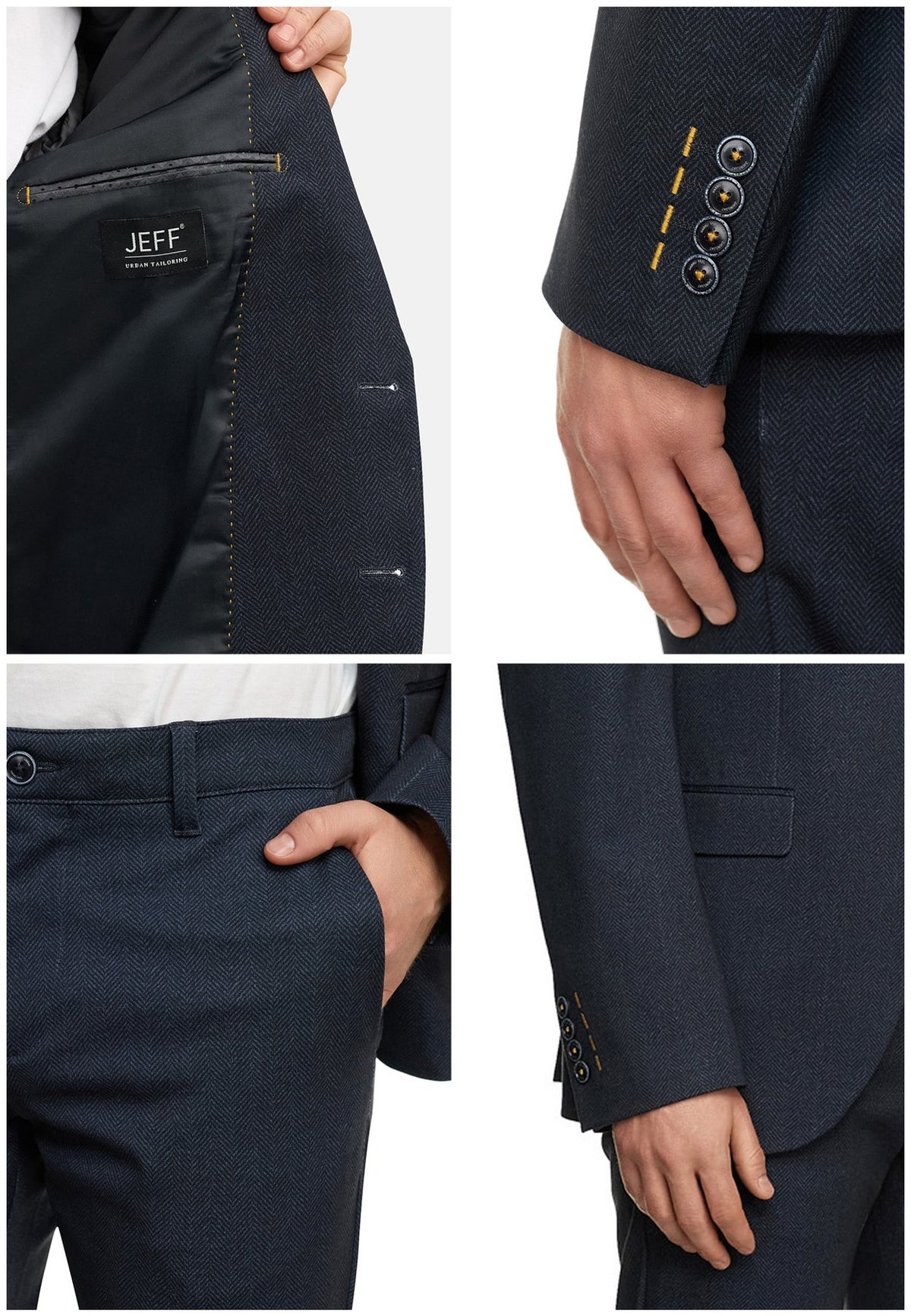 Jeff2-TEILER LUKE SET - Anzug