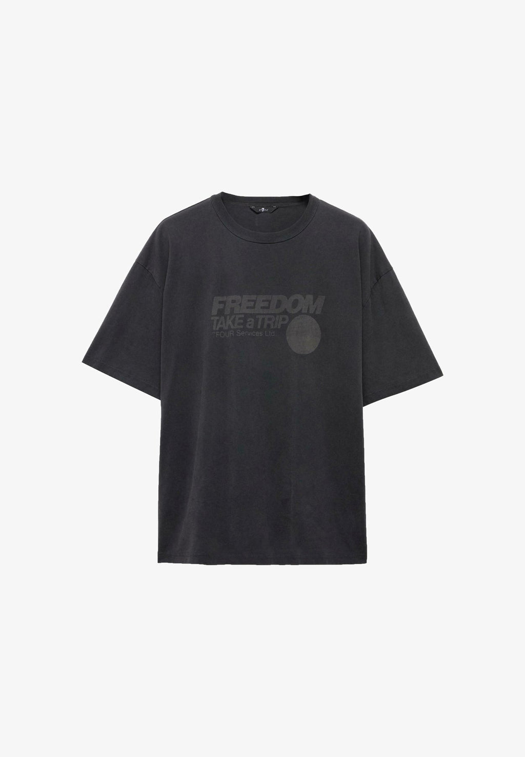 7 for all mankind7 FOR ALL MANKIND KNITTED S/S GRAPHIC TEE KNITTED S/S GRAPHIC TEE - T-Shirt print