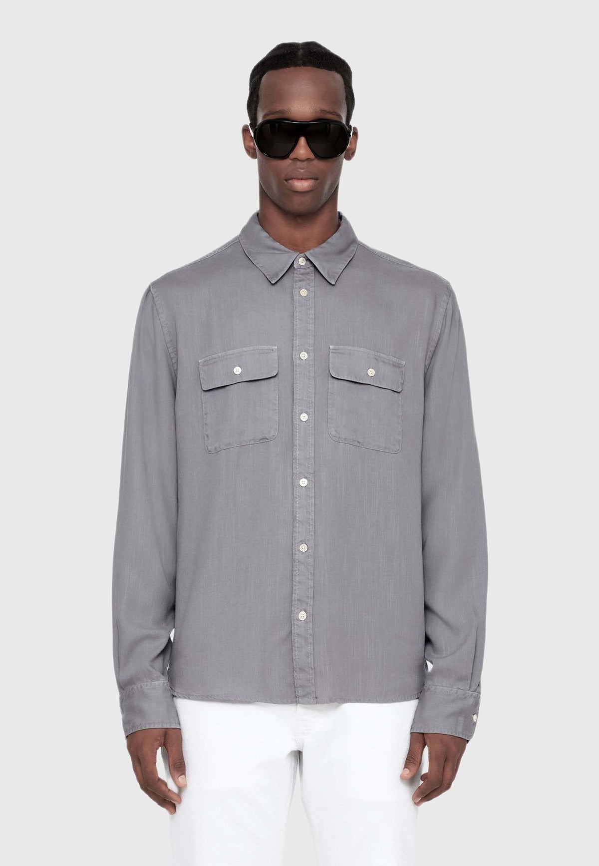 AllSaintsBOND LS SHIRT - Hemd