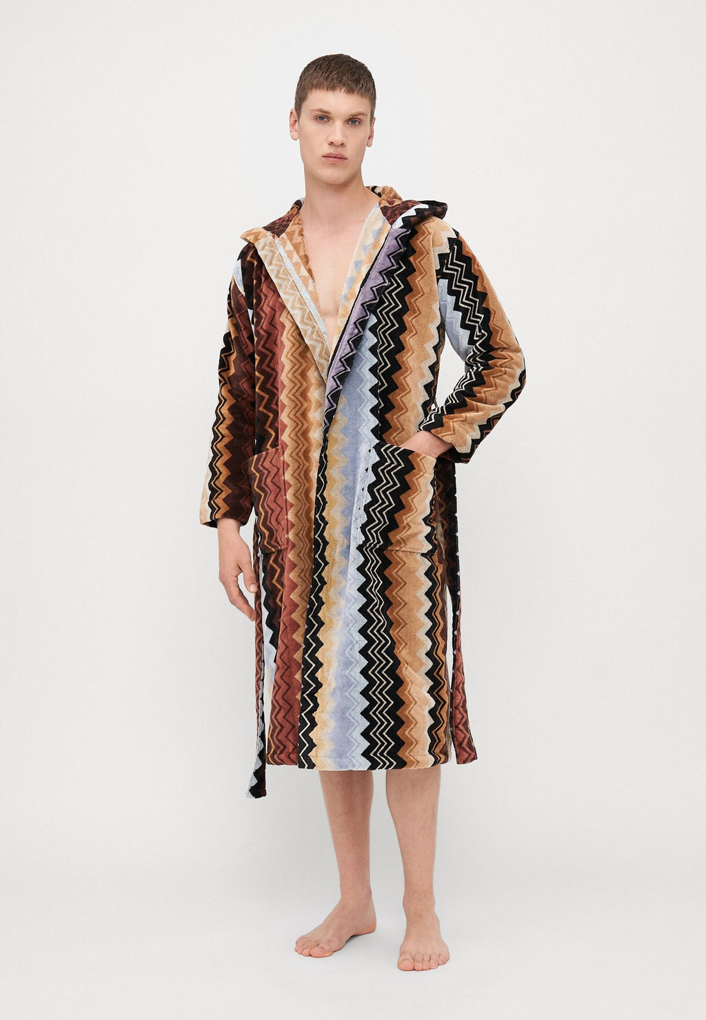MissoniGIACOMO HOODED BATHROBE UNISEX - Bademantel