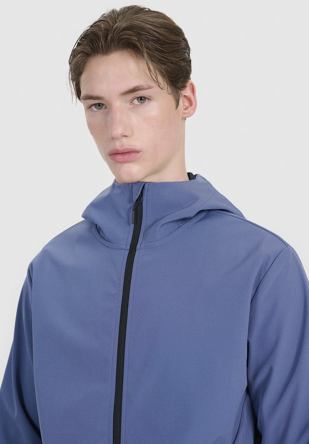 4F4F KURTKA SOFTSHELL WIATROODPORNA MEMBRANA 5000 MĘSKA - Softshelljacke