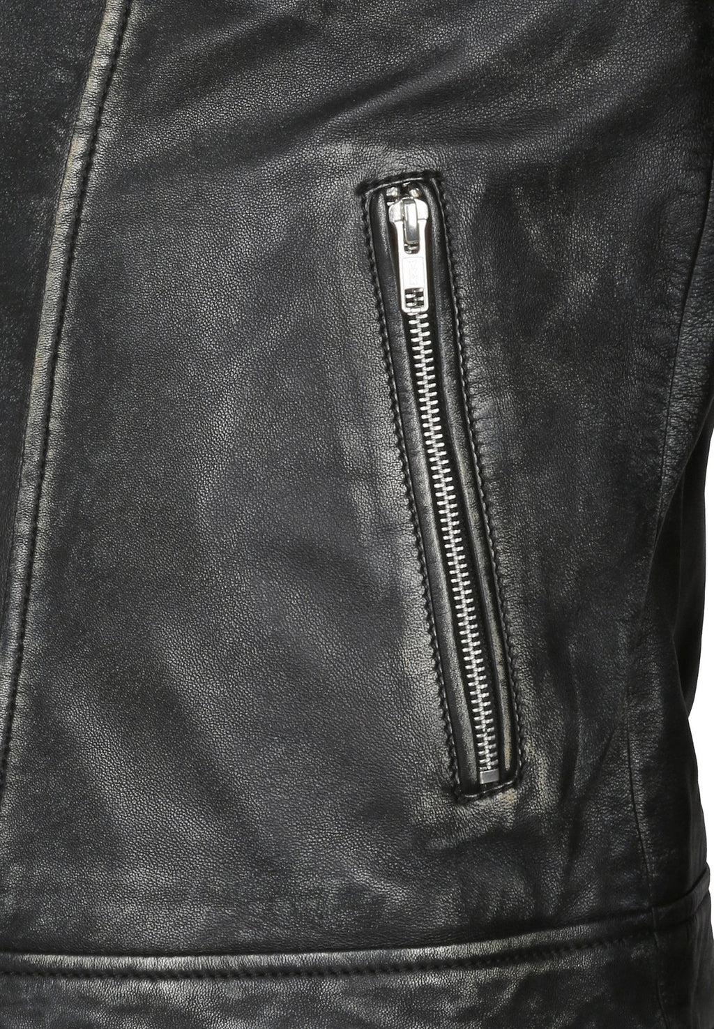 JCCIM BIKERSTIL - Lederjacke