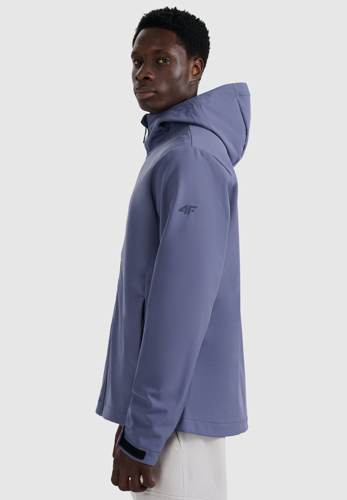 4F4F KURTKA SOFTSHELL WIATROODPORNA MEMBRANA 5000 MĘSKA - Softshelljacke