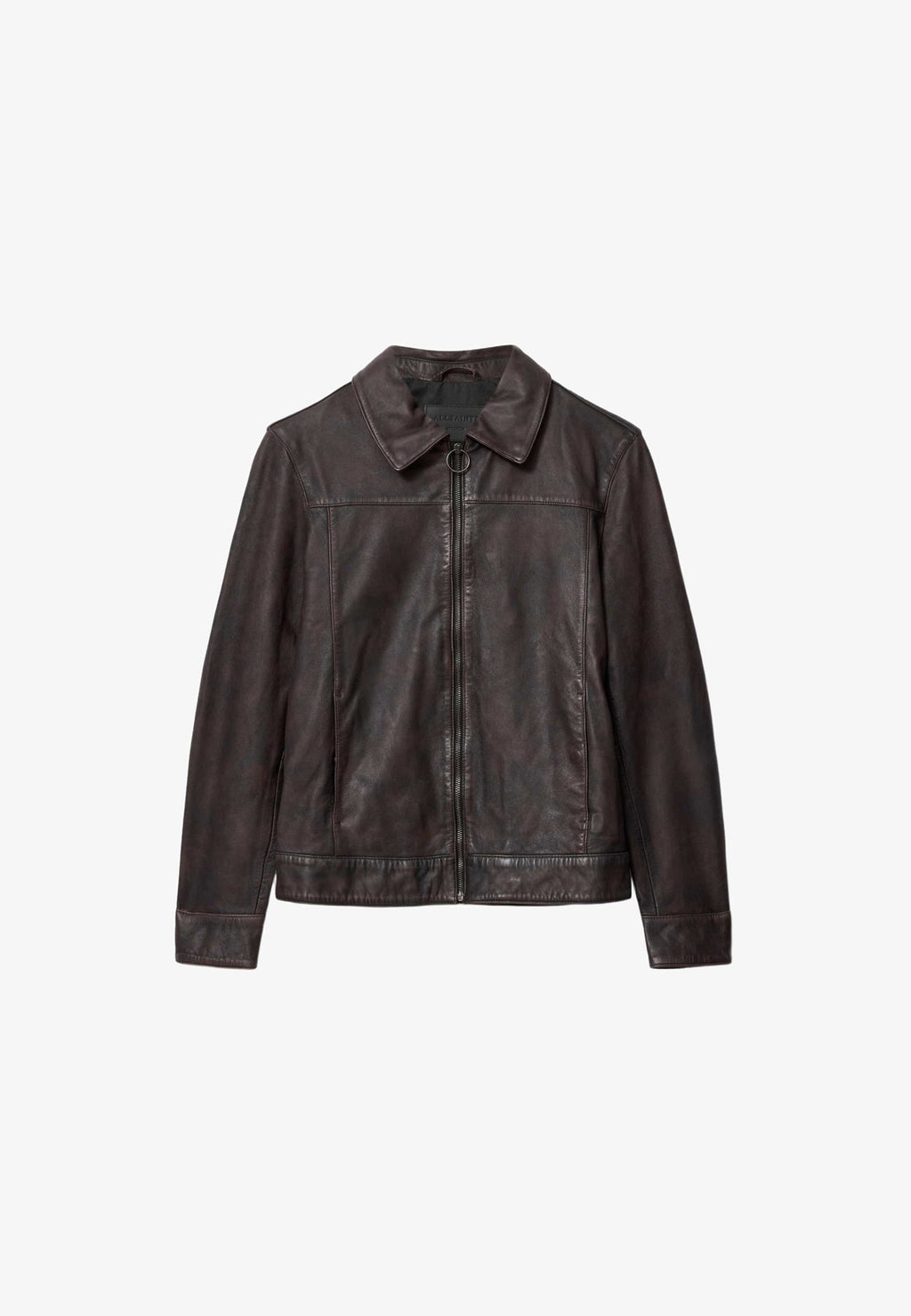 AllSaintsALKAN JACKET - Lederjacke
