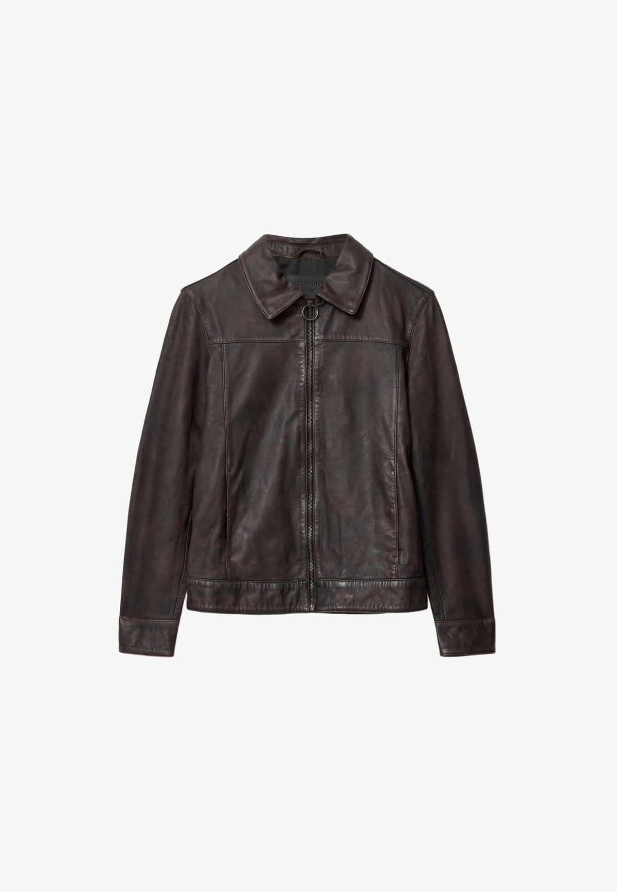 AllSaintsALKAN JACKET - Lederjacke
