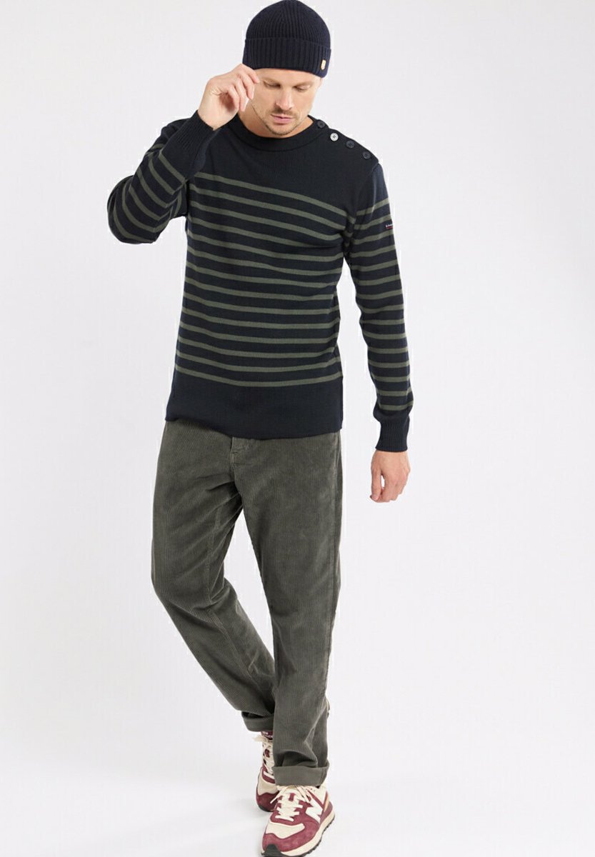 Armor luxPULL MARIN RAYÉ 'PAIMPOL' - Strickpullover