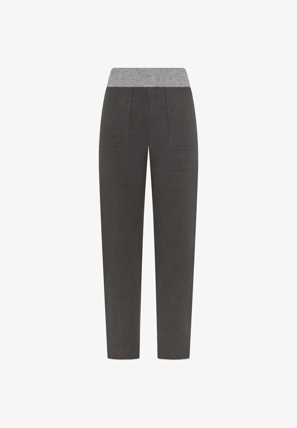 DehaSTRAIGHT BI-COLOUR TROUSERS - TROUSERS - Jogginghose