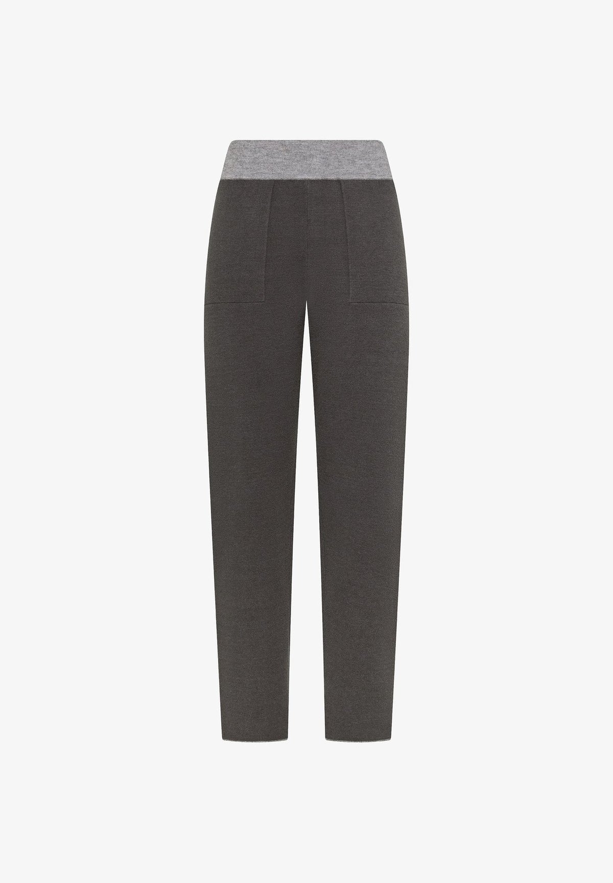 DehaSTRAIGHT BI-COLOUR TROUSERS - TROUSERS - Jogginghose
