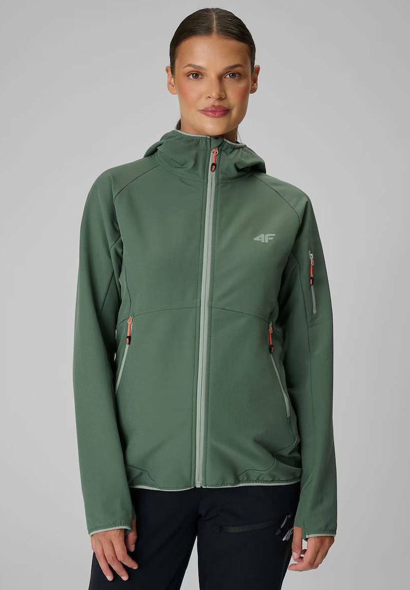 4FKURTKA SOFTSHELL WIATROODPORNA DAMSKA - Softshelljacke