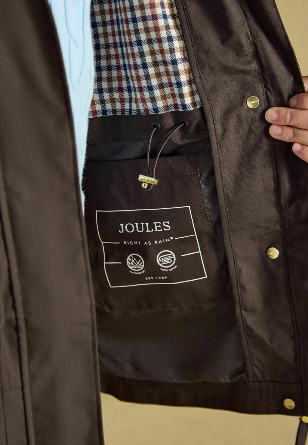 Tom JouleREGULAR FIT - PORTWELL WATERPROOF RAINCOAT WITH HOOD - Parka