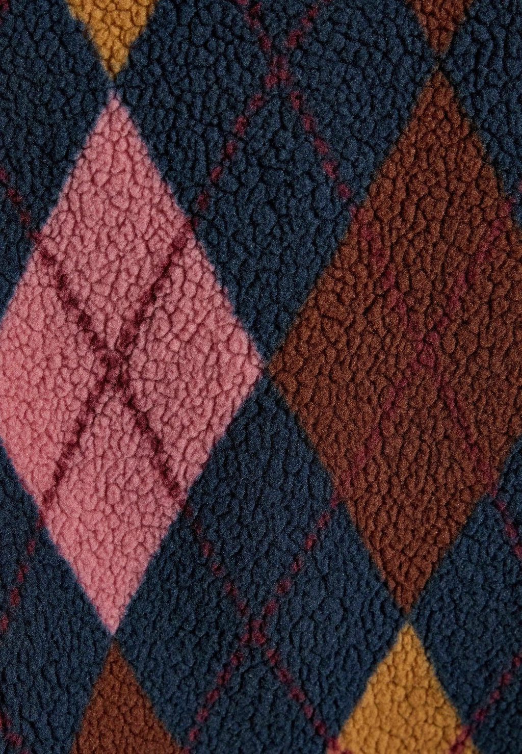 Tom JouleARGYLE QUARTER ZIP FLEECE - Fleecepullover