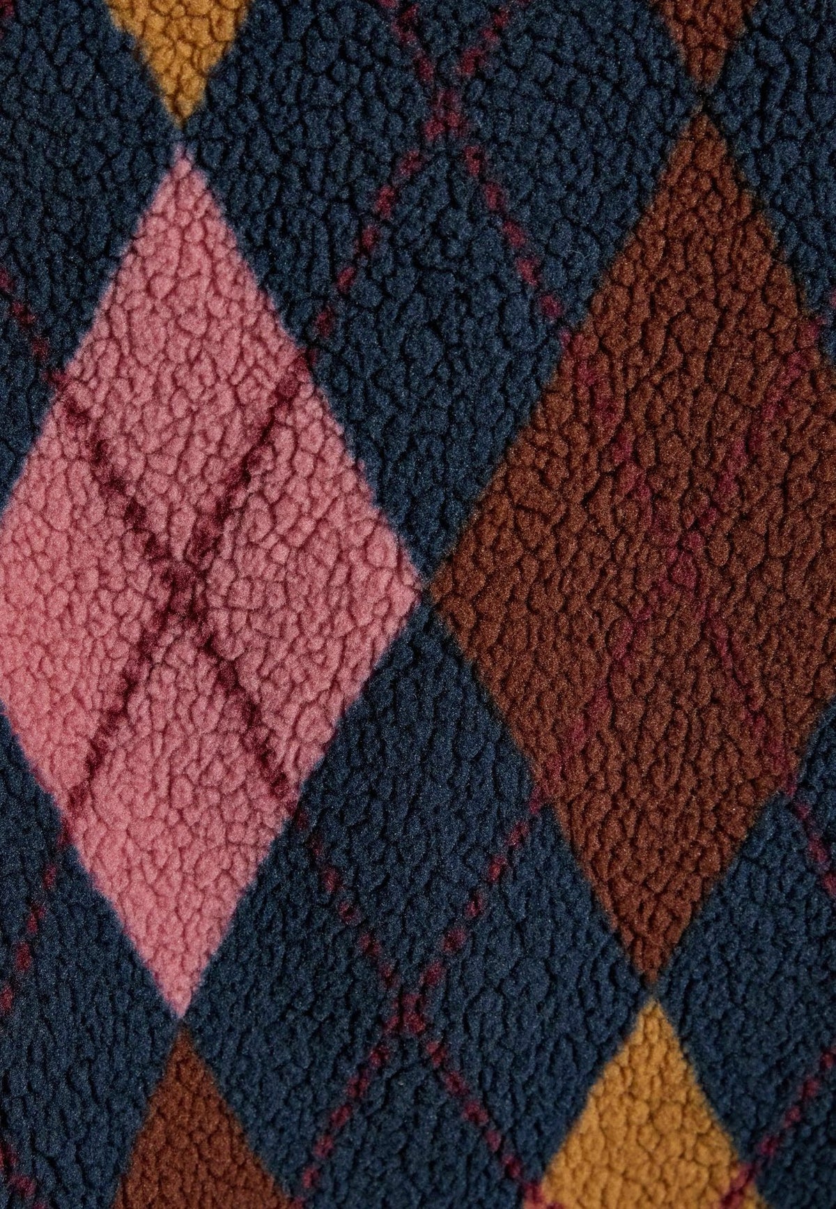 Tom JouleARGYLE QUARTER ZIP FLEECE - Fleecepullover