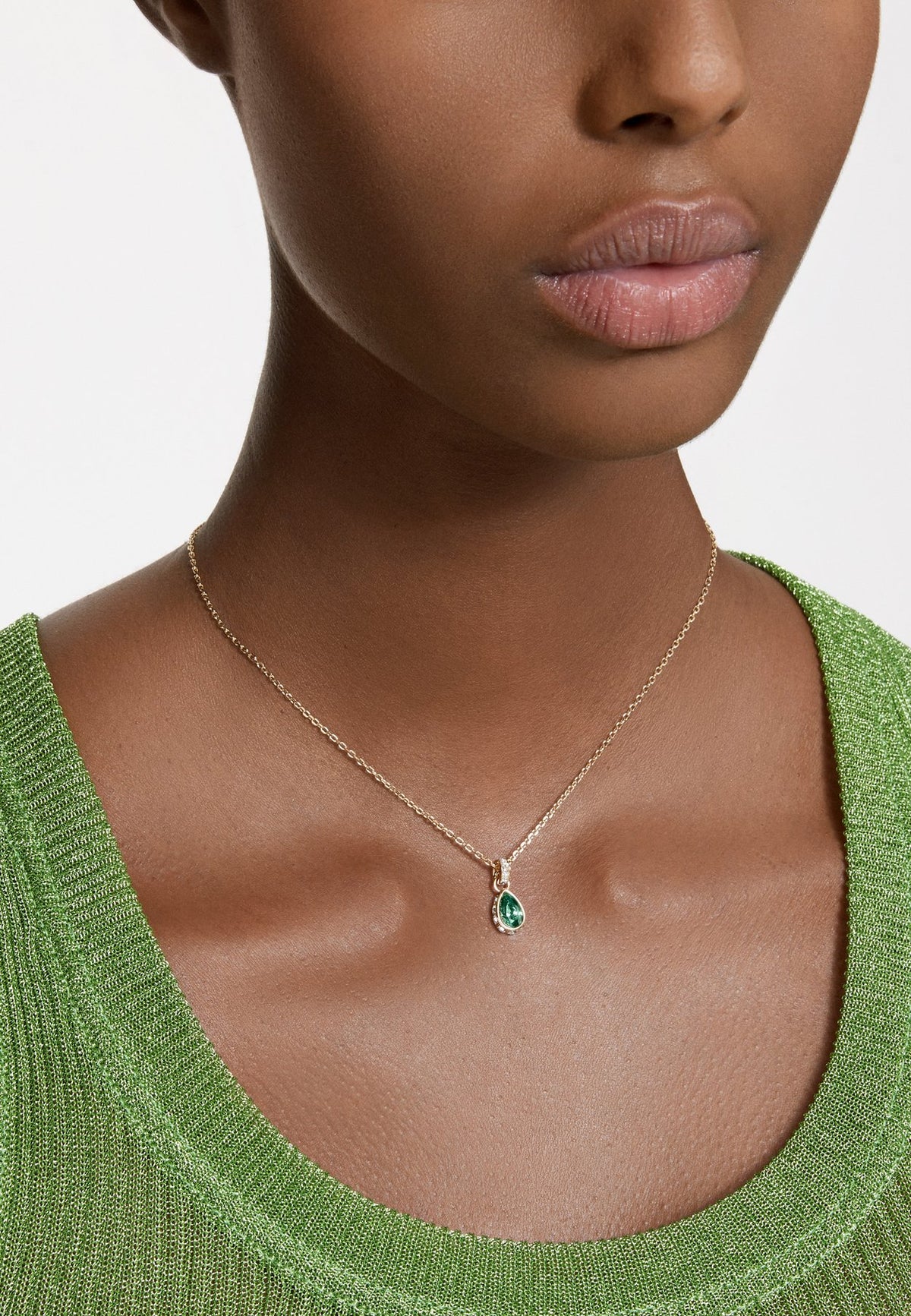 SwarovskiCHROMA PENDANT PEAR CUT - Halskette