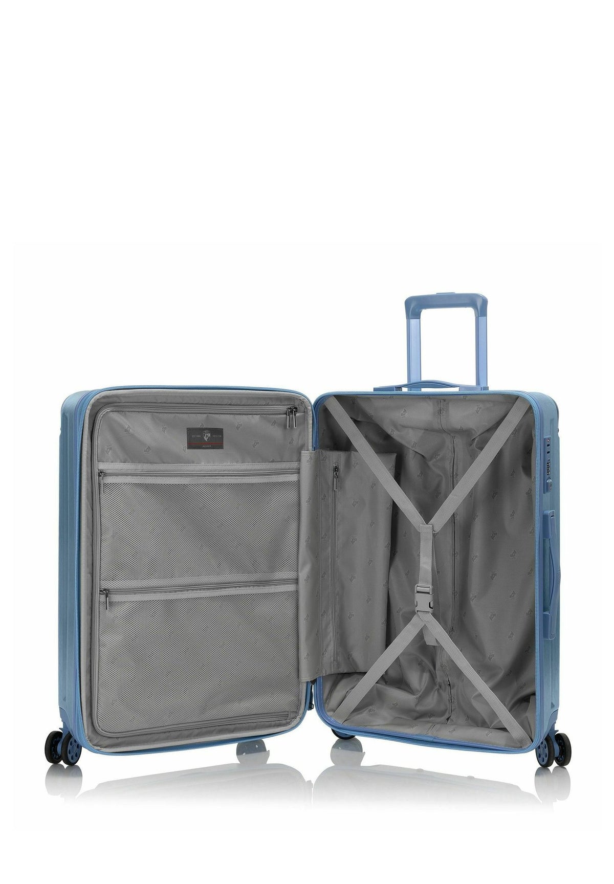 HeysALUMIX 4 ROLLEN TROLLEY M 66 CM MIT DEHNFALTE UNISEX - Trolley