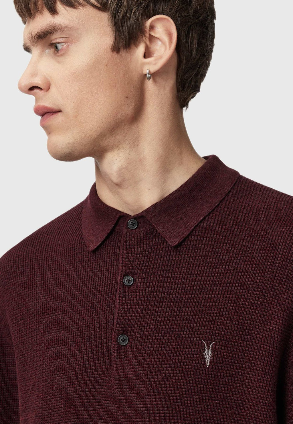AllSaintsASPEN LS POLO. - Langarmshirt