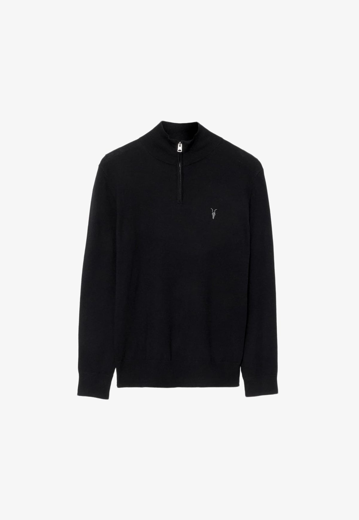 AllSaintsKILBURN ZIP FUNNEL - Strickpullover