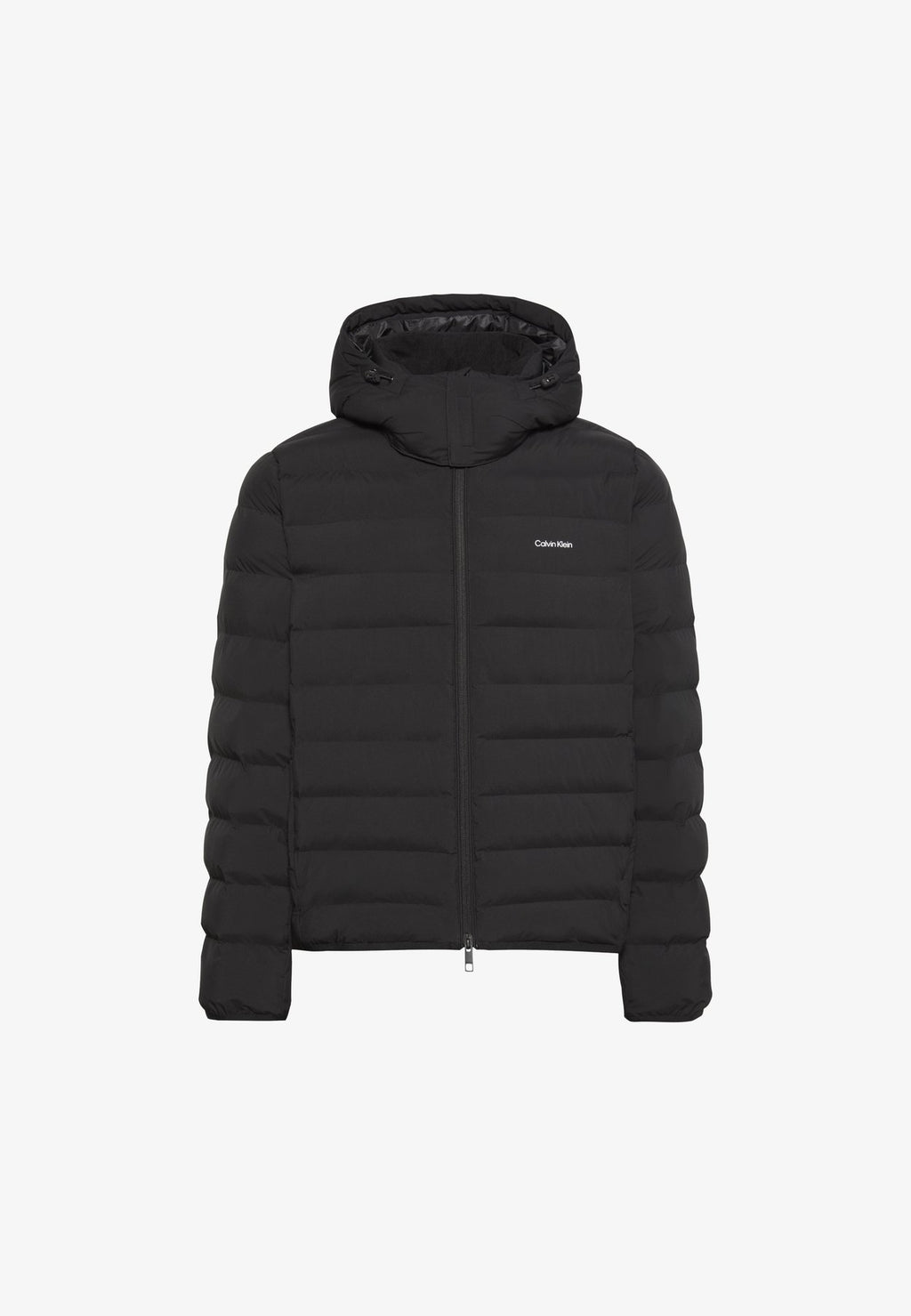 Calvin KleinLIGHTWEIGHT LOGO HOODED PUFFER JACKET - Übergangsjacke