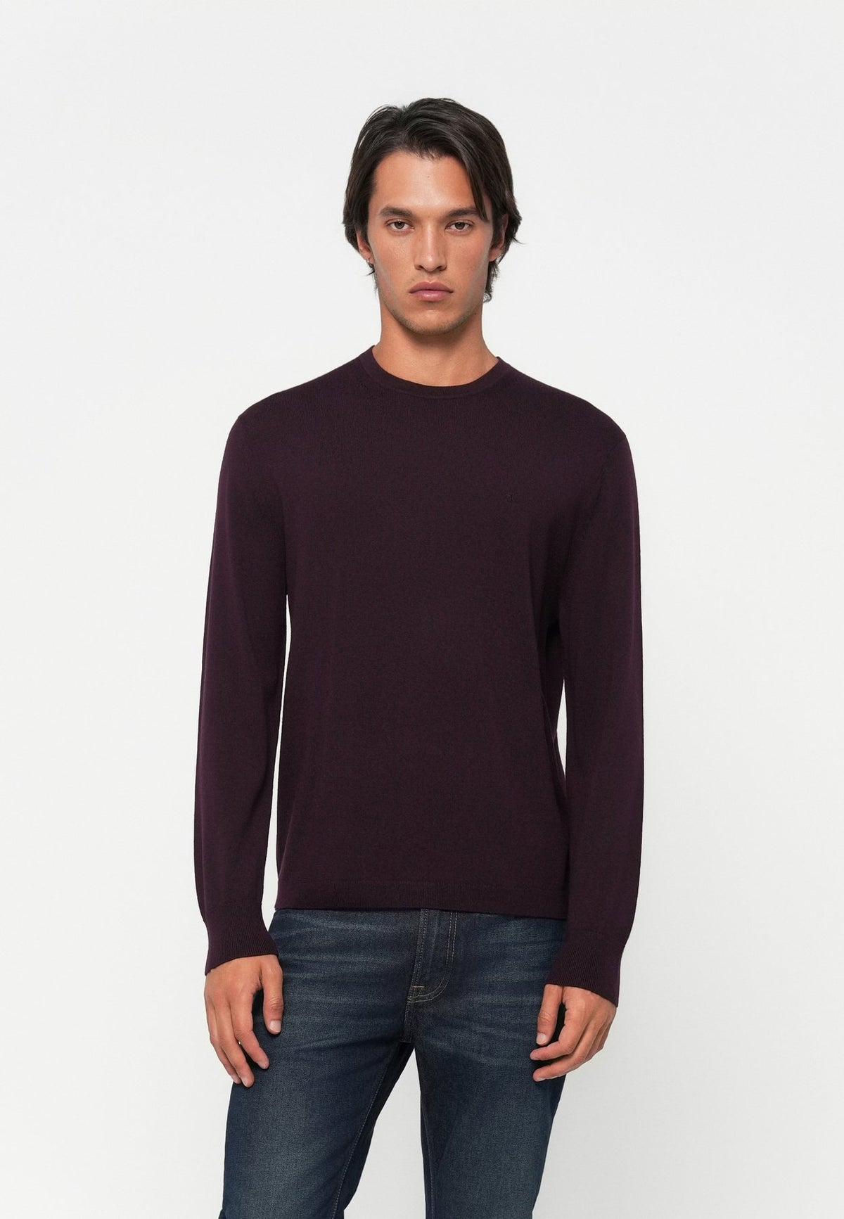 Calvin KleinMERINO WOOL CLASSIC JUMPER - Strickpullover