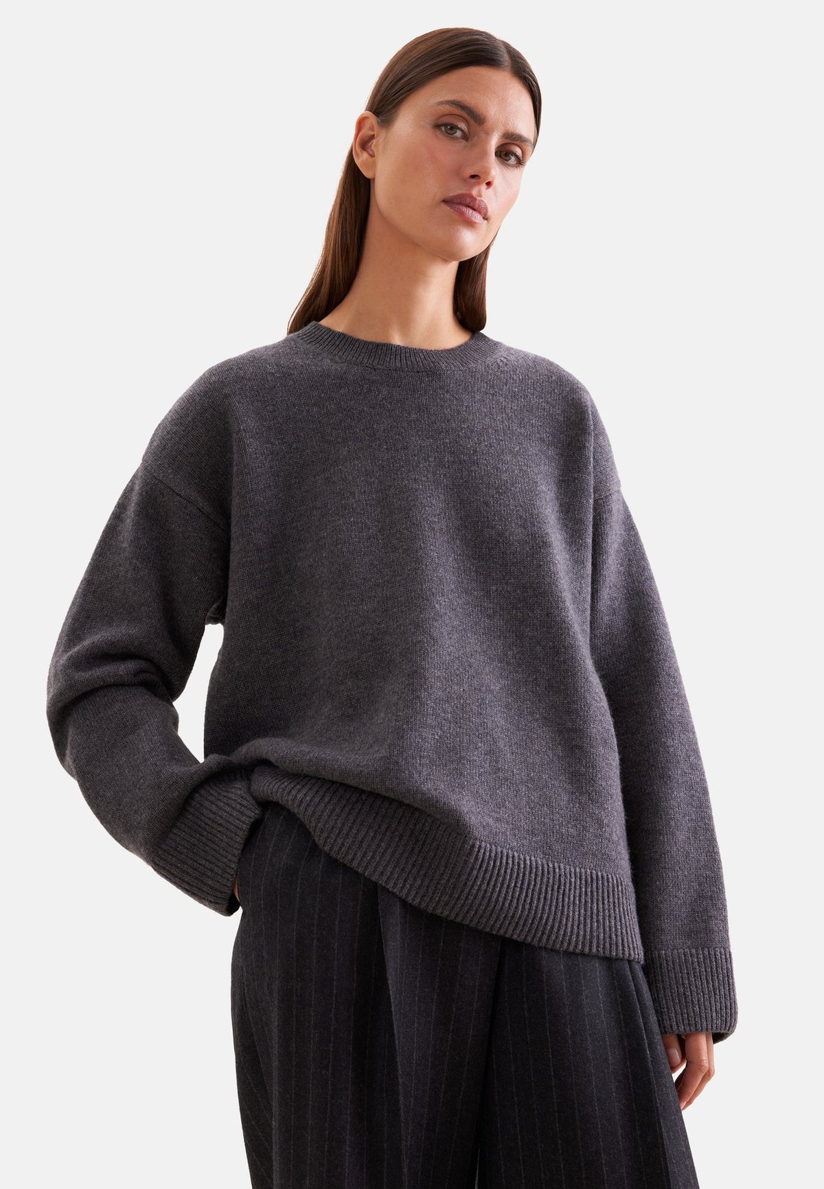 SeidenstickerRELAXED - PLAIN/GLATTSTRICK - Strickpullover