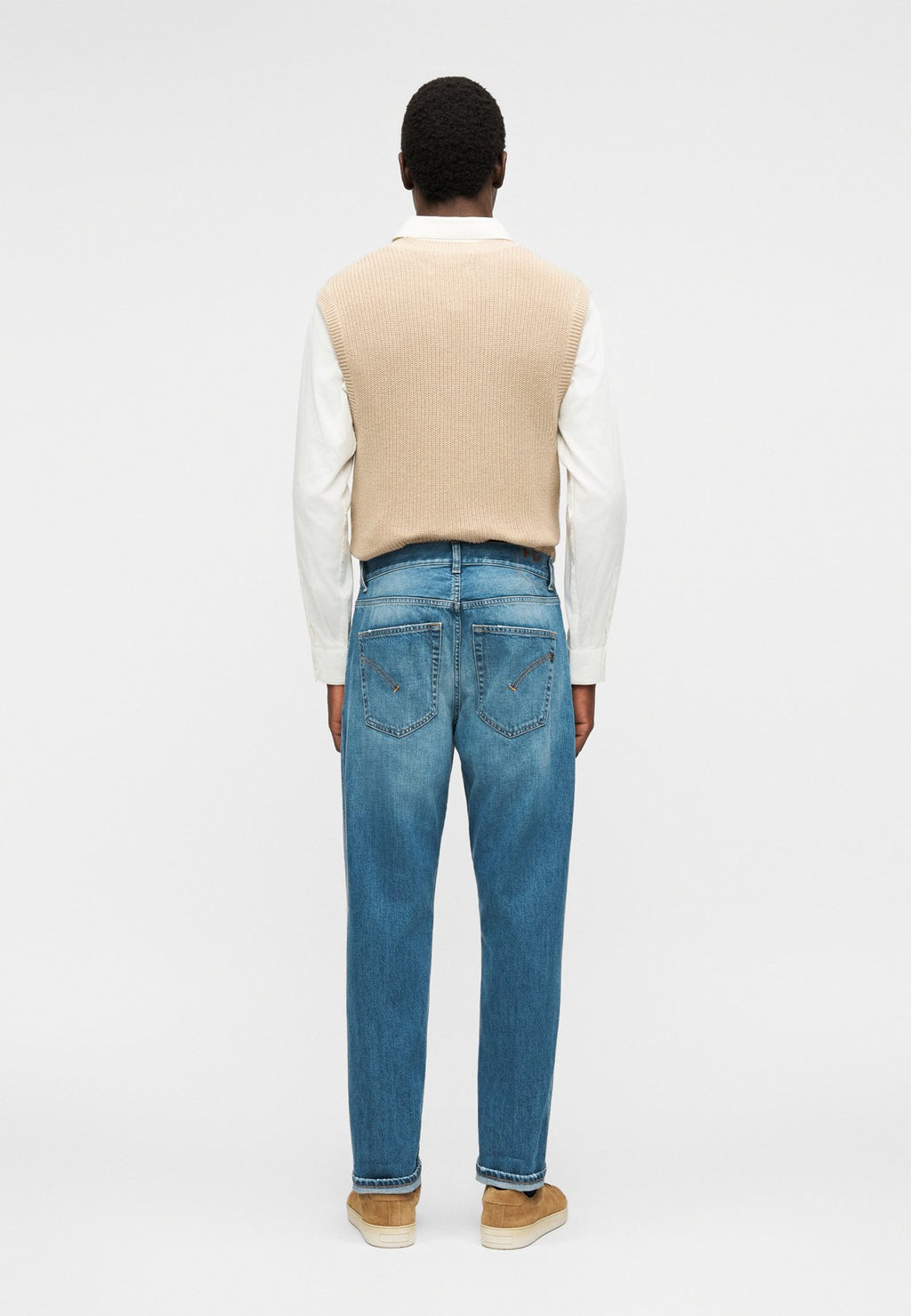 DondupPOCKETS PACO CROSS - Jeans Straight Leg