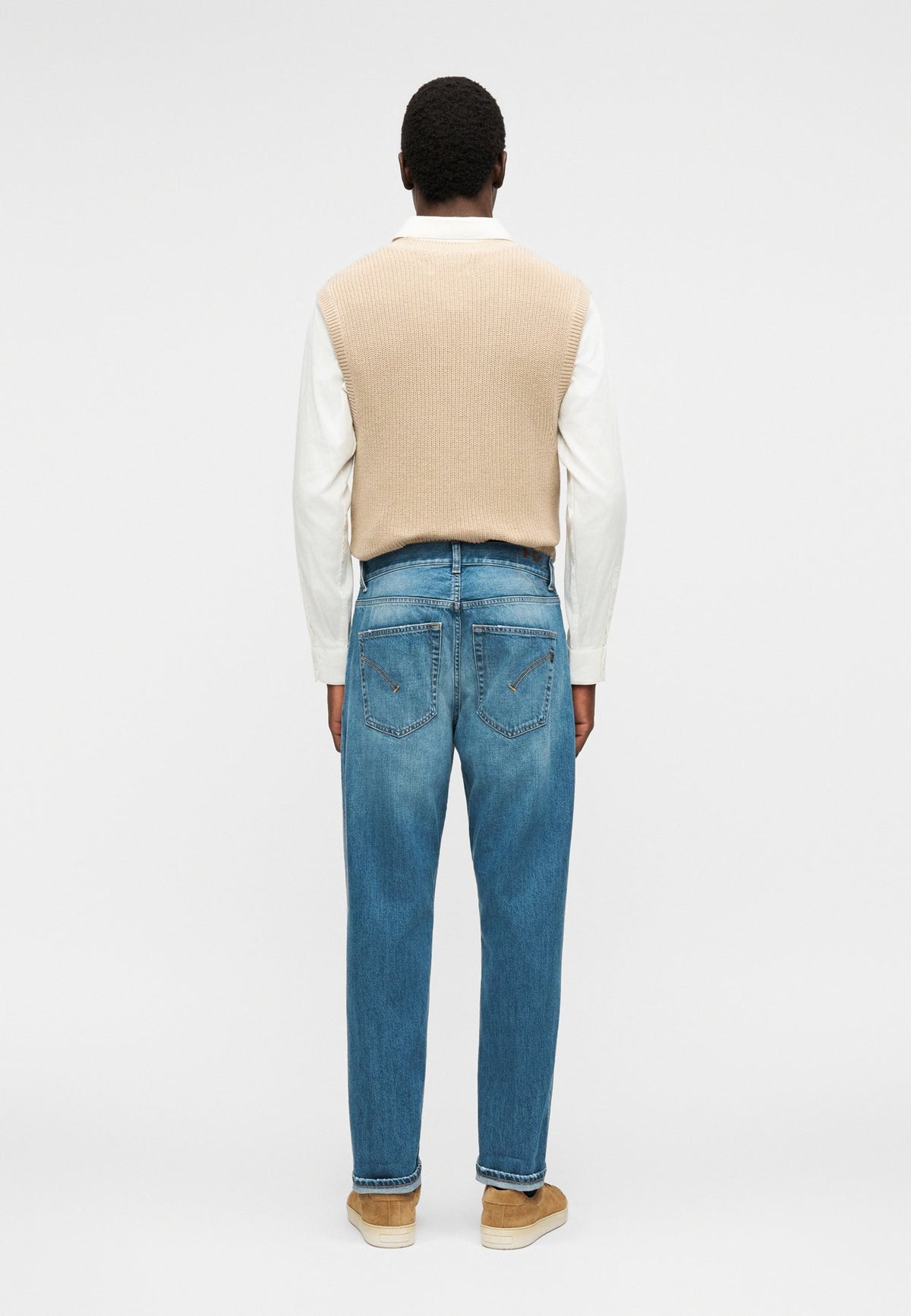 DondupPOCKETS PACO CROSS - Jeans Straight Leg