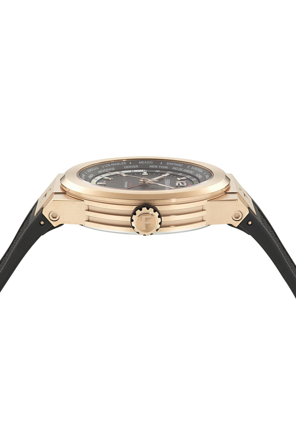 FERRAGAMOF-80 GMT WORLDTIME - Uhr