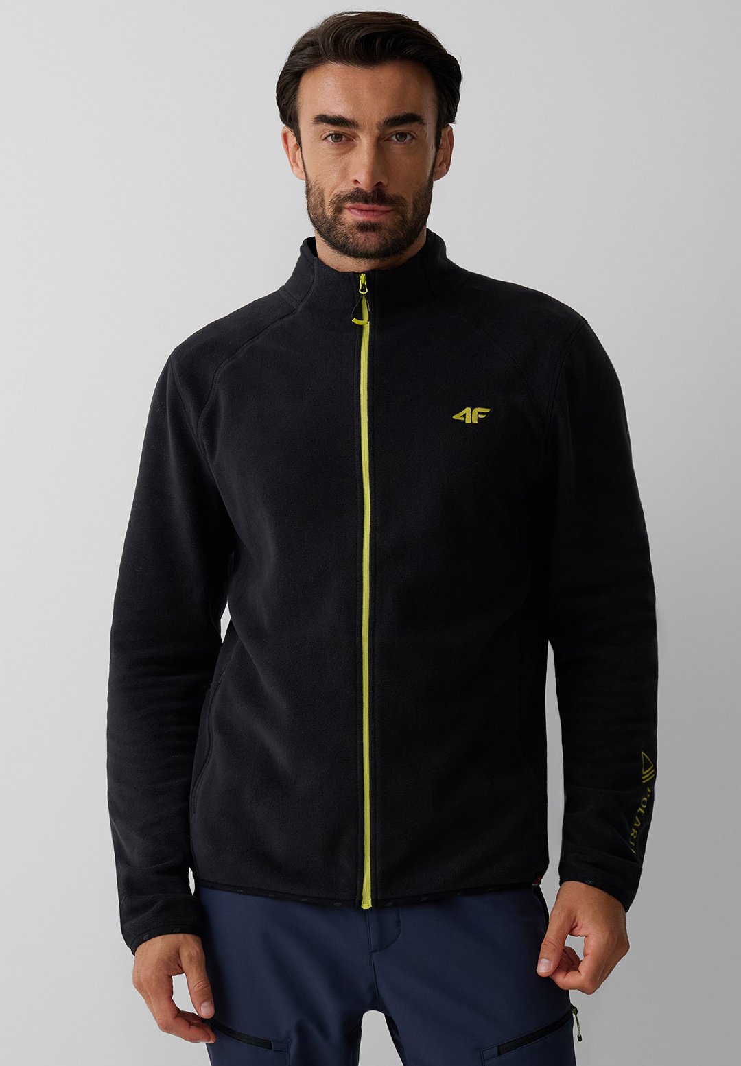 4FPOLAR REGULAR ZE STÓJKĄ MĘSKI - Fleecejacke